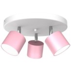 Lubinis šviestuvas DIXIE PINK 3xGX53