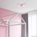 Lubinis šviestuvas DIXIE PINK 3xGX53