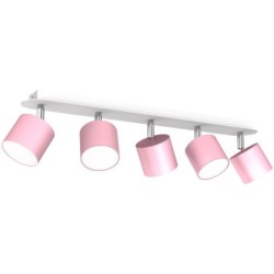 Lubinis šviestuvas DIXIE PINK 5xGX53