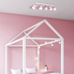 Lubinis šviestuvas DIXIE PINK 5xGX53