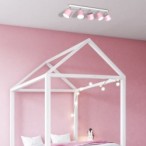 Lubinis šviestuvas DIXIE PINK 5xGX53