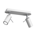 Lubinis šviestuvas PRESTON WHITE/CHROME 2x mini GU10