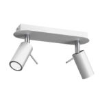 Lubinis šviestuvas PRESTON WHITE/CHROME 2x mini GU10