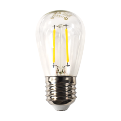 10x LED lemputė Filamentinė LED 1.5W ST45 E27 2700K