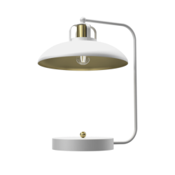 Stalinis šviestuvas FELIX WHITE/GOLD 1xE27