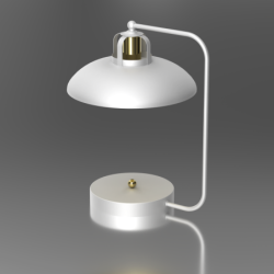 Stalinis šviestuvas FELIX WHITE/GOLD 1xE27
