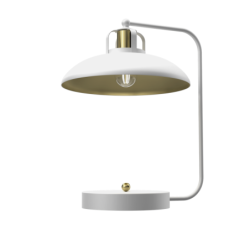 Stalinis šviestuvas FELIX WHITE/GOLD 1xE27