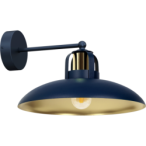 Sieninis šviestuvas FELIX NAVY BLUE/GOLD 1xE27