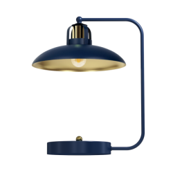 Stalinis šviestuvas FELIX NAVY BLUE/GOLD 1xE27