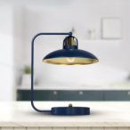 Stalinis šviestuvas FELIX NAVY BLUE/GOLD 1xE27