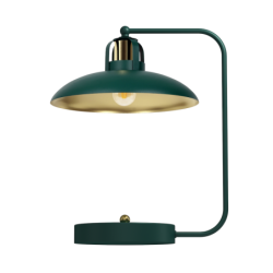 Stalinis šviestuvas FELIX GREEN/GOLD 1xE27