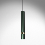 Pakabinamas šviestuvas JOKER GREEN/GOLD 1xGU10