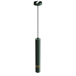 Pakabinamas šviestuvas JOKER GREEN/GOLD 1xGU10