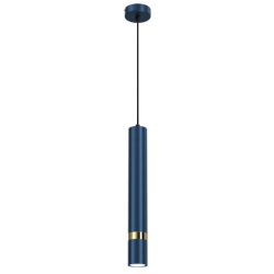 Pakabinamas šviestuvas JOKER NAVY BLUE/GOLD 1xGU10