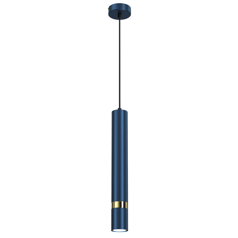 Pakabinamas šviestuvas JOKER NAVY BLUE/GOLD 1xGU10