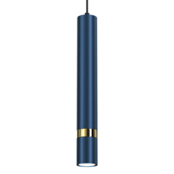 Pakabinamas šviestuvas JOKER NAVY BLUE/GOLD 1xGU10