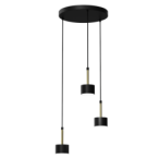 Pakabinamas šviestuvas ARENA BLACK/GOLD 3xGX53