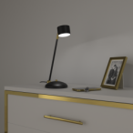 Stalinis šviestuvas ARENA BLACK/GOLD 1xGX53
