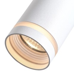 Į bėgelį montuojamas šviestuvas PIPE-RING Pendant Light White 1xGU10 - 3 fazės