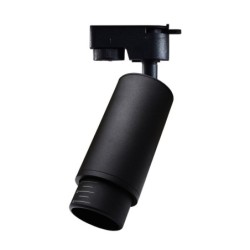 MICA BLACK ZOOM į bėgelį montuojamas šviestuvas 1xGU10