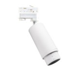 MICA WHITE ZOOM į bėgelį montuojamas šviestuvas 1xGU10 - 3 fazės