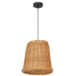 Pakabinamas šviestuvas VIMINI NATURAL WOOD 1xE27