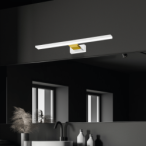 Sieninis šviestuvas SHINE WHITE/GOLD 60cm 13,8W LED
