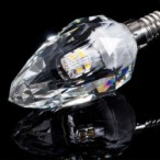 LED lemputė LED 4W E14 C37 4000K KRISTALINĖ