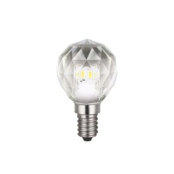 LED lemputė LED 3W E14 G40 4000K KRISTALINĖ
