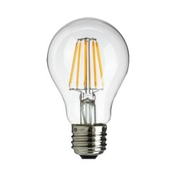 10x LED lemputė Filamentinė LED 5W A60 E27 Spalva: Šilta balta