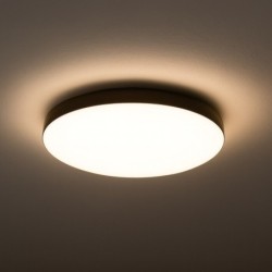 Lubinis šviestuvas MAYA JUODAS 15W LED IP44 Ø330 mm