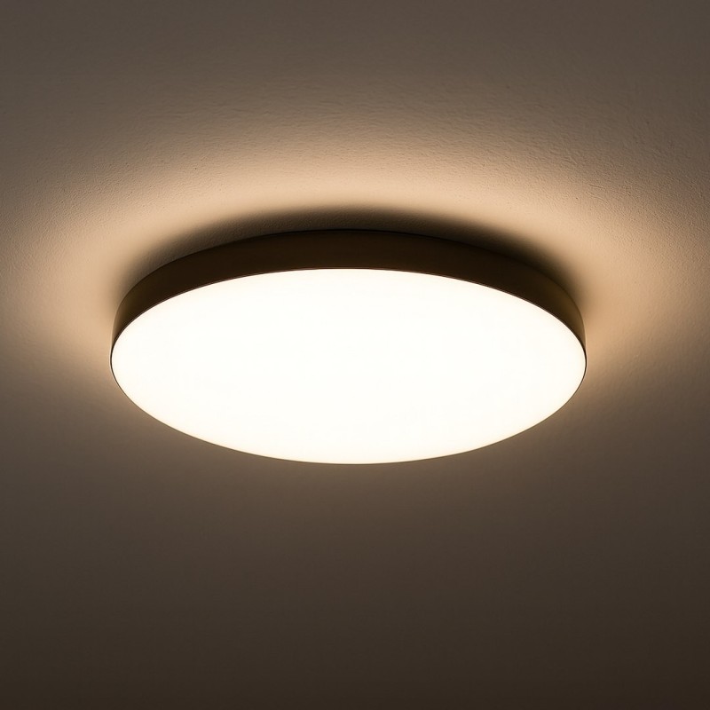 Lubinis šviestuvas MAYA JUODAS 15W LED IP44 Ø330 mm