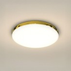 Lubinis šviestuvas MAYA GOLD 15W LED IP44 Ø330 mm