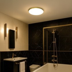 Lubinis šviestuvas MAYA GOLD 15W LED IP44 Ø330 mm