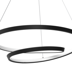 Pakabinamas šviestuvas LUCERO BLACK 48W LED