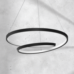 Pakabinamas šviestuvas LUCERO BLACK 48W LED