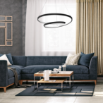 Pakabinamas šviestuvas LUCERO BLACK 48W LED