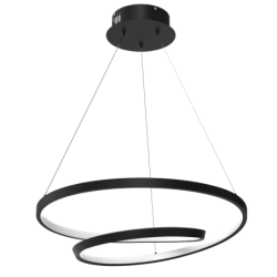 Pakabinamas šviestuvas LUCERO BLACK 48W LED