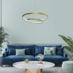 Pakabinamas šviestuvas LUCERO GOLD 48W LED