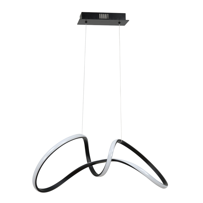 Pakabinamas šviestuvas TESORO BLACK 48W LED