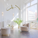 Pakabinamas šviestuvas TESORO GOLD 48W LED