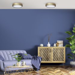 Lubinis šviestuvas GEA GOLD 36W LED Ø390 mm  + PULTELIS