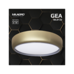 Lubinis šviestuvas GEA GOLD 36W LED Ø390 mm  + PULTELIS