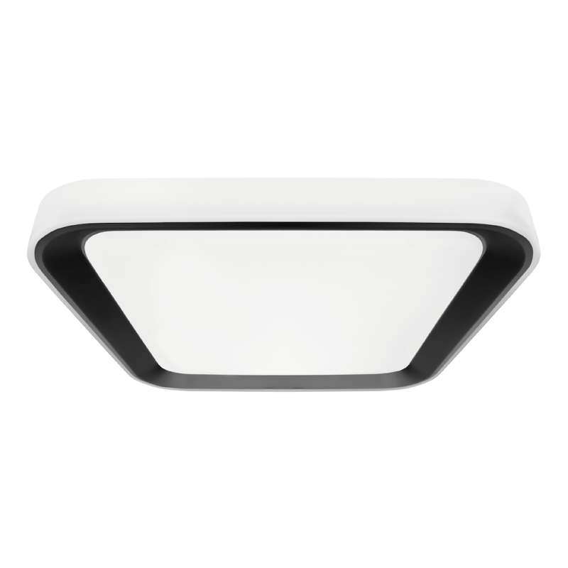 Lubinis šviestuvas QUADRO BLACK 38W  + PULTELIS