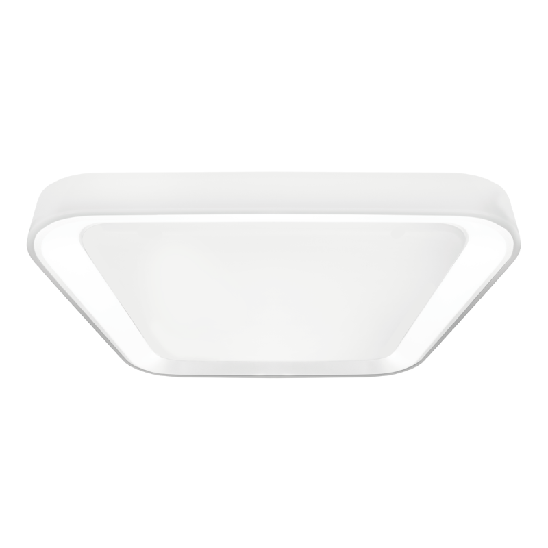 Lubinis šviestuvas QUADRO WHITE 66W + PULTELIS