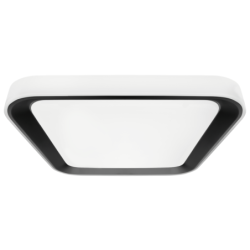 Lubinis šviestuvas QUADRO BLACK 66W + PULTELIS