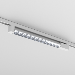 Linijinis į bėgelį montuojamas šviestuvas CYBER BALTAS 28W LED