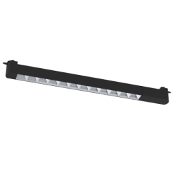 Linijinis į bėgelį montuojamas šviestuvas CYBER JUODAS 28W LED