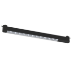 Linijinis į bėgelį montuojamas šviestuvas CYBER JUODAS 28W LED