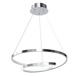 Pakabinamas šviestuvas LUCERO CHROME 48W LED